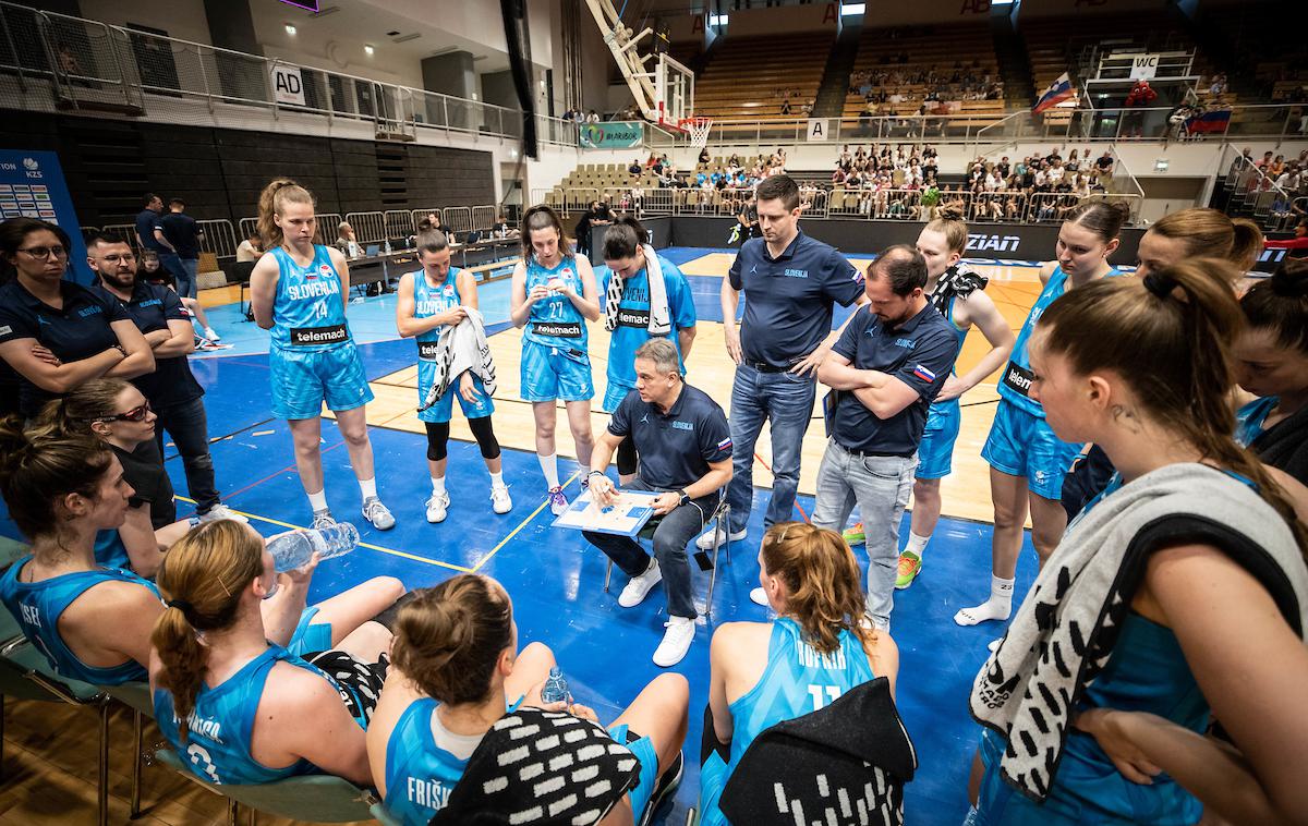 slovenska ženska košarkarska reprezentanca, Slovenija : Poljska Georgios Dikaioulakos | Slovenske košarkarice do konca kvalifikacij za EuroBasket čakata še dve tekmi. | Foto Blaž Weindorfer/Sportida