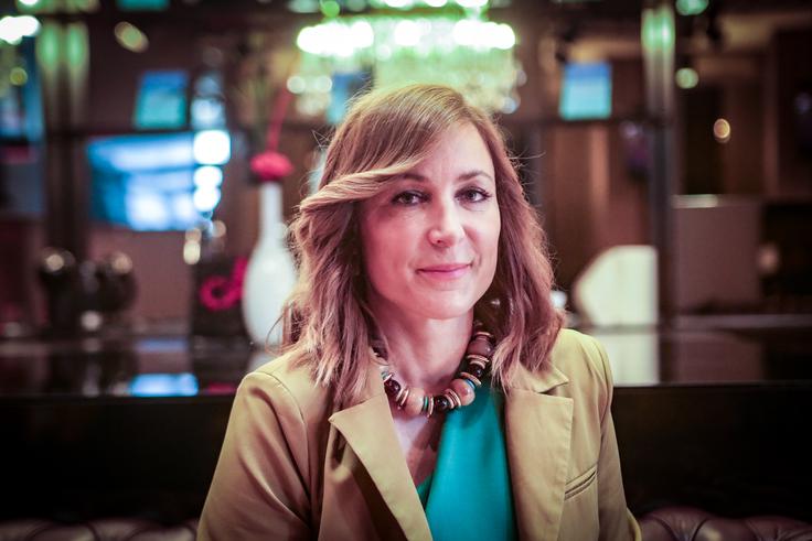 Evropska prestolnica kulture je predvsem priložnost, je poudarila direktorica javnega zavoda GO! 2025 Mija Lorbek. | Foto: Gaja Hanuna