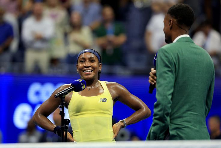 Coco Gauff je odbila poskus vrnitve Španke. | Foto: Reuters