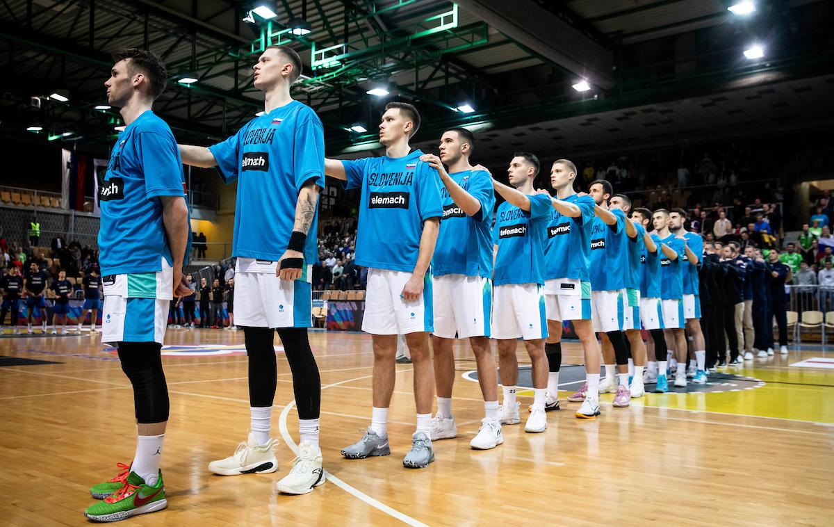 Kvalifikacije za SP v košarki: Slovenija - Izrael slovenska košarkarska reprezentanca | Foto Vid Ponikvar