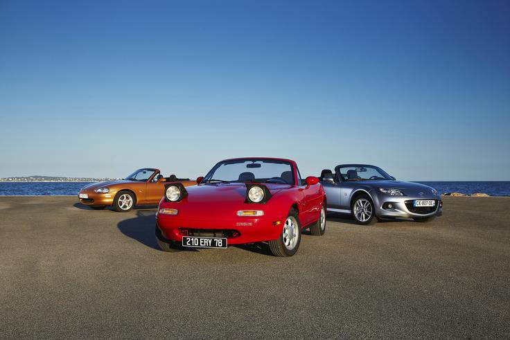 Mazdina odločitev za proizvodnjo majhnega roadsterja je bila pogumna poteza. | Foto: Mazda