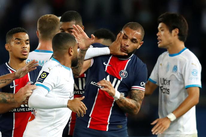 PSG Marseille | Derbi v Parizu je postregel z nenavadno končnico. | Foto Reuters