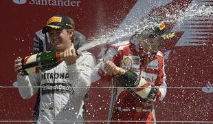 Nico Rosberg po Monaku pokoril še Silverstone