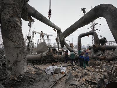 Rusija tolče po ukrajinski energetski infrastrukturi