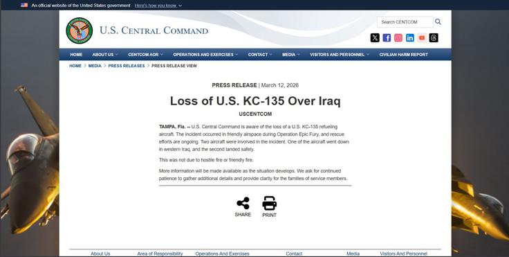 KC-135 stratotanker | Foto: X/@theinformant_x