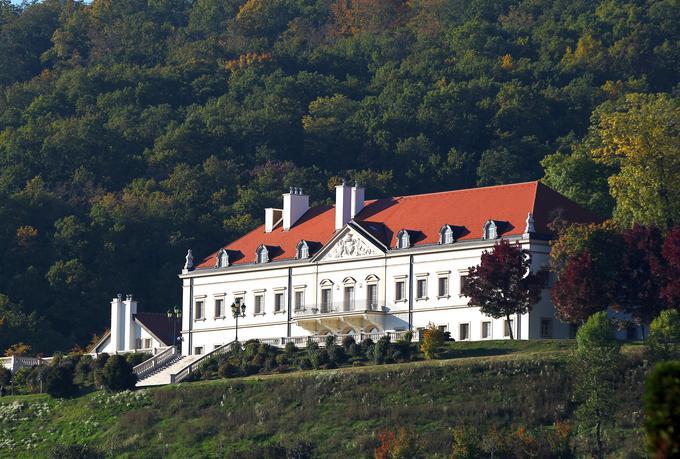 Razkošni dvorec v Kulmerovih dvorih pod Sljemenom, katerega solastnik je Ivica Todorić. | Foto: Reuters