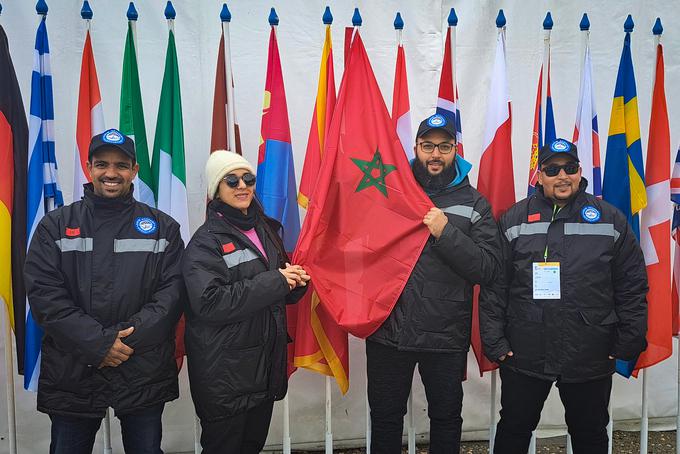 Maroko ima na svetovnem prvenstvu v zimskem plavanju prvič svoje predstavnike. | Foto: Alenka Teran Košir
