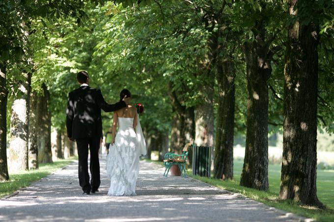 Poročni dan je bil lep, obletnica pa še lepša, pravi Petra. | Foto: Jaka Vinšek