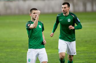 Sporen zmagoviti gol Olimpije, Domžale zmagale še 11. v nizu