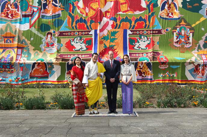 William in Kate v Butanu | Foto Getty Images