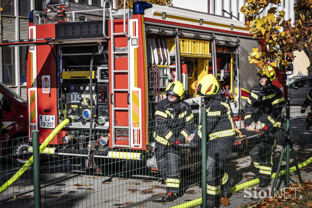 Gasilska vaja CZR Domžale, MGC Bistrica.