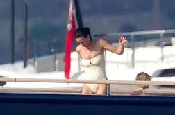 Katy Perry in Orlando Bloom v Sredozemlju pokazala izklesani telesi #foto