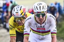 Zaključek drame: Pogačar po velikem kaosu blizu zgodovini, ostaja le še en tekmec #vŽivo