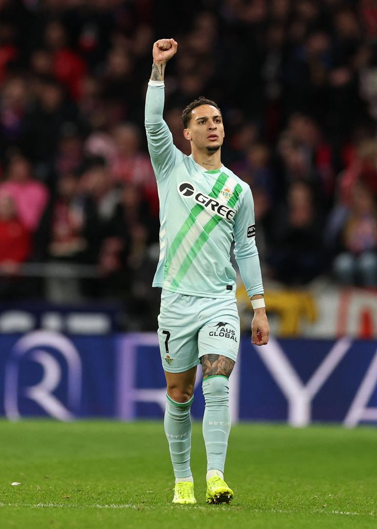 Antony je odločil zmagovalca na srečanju v Madridu. | Foto: Reuters