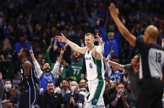 Kristaps Porzingis se je vrnil v tekmovalni ritem in v slabih 28 minutah vknjižil 19 točk. | Foto: Guliverimage/Vladimir Fedorenko