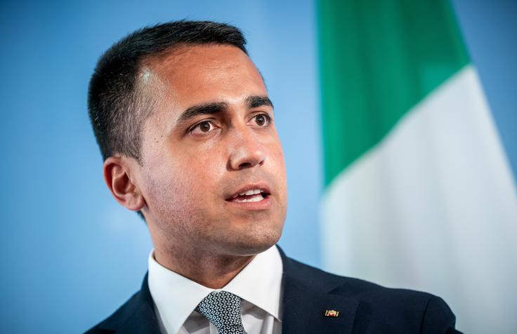 Italijanski zunanji minister Luigi do Maio | Foto: Reuters
