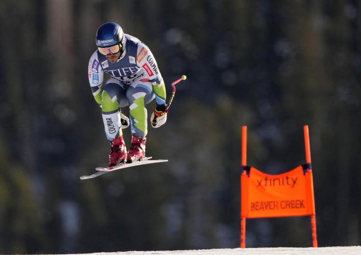 Miha Hrobat v Beaver Creeku. | Foto: Reuters