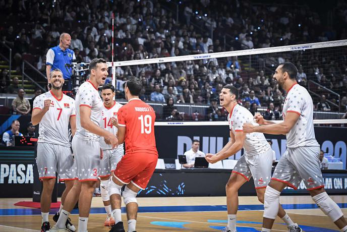 Za uvod Tunizijci upravičili vlogo favoritov,  Slovenci se pripravljajo na Čile