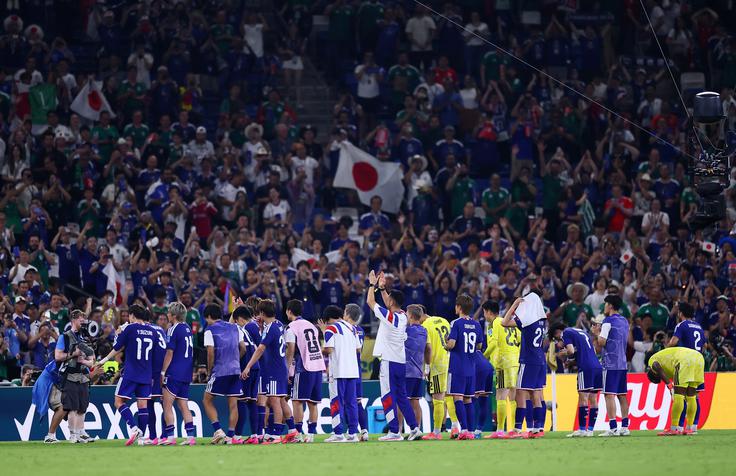 Japonska reprezentanca je pokazala še eno odlično tekmo. | Foto: Reuters