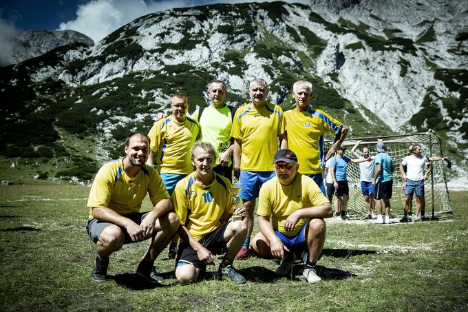 Drugo mesto je pripadlo veteranski ekipi iz Šmartnega v Rožni dolini.  | Foto: Ana Kovač