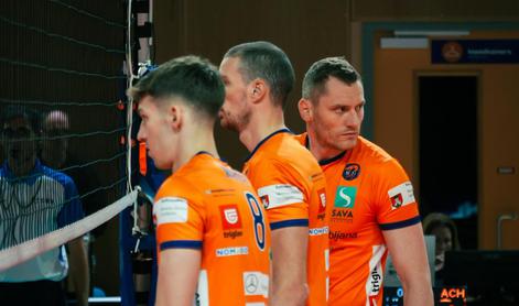 V živo: ACH Volley po hudem boju osvojil drugi niz in spet vodi