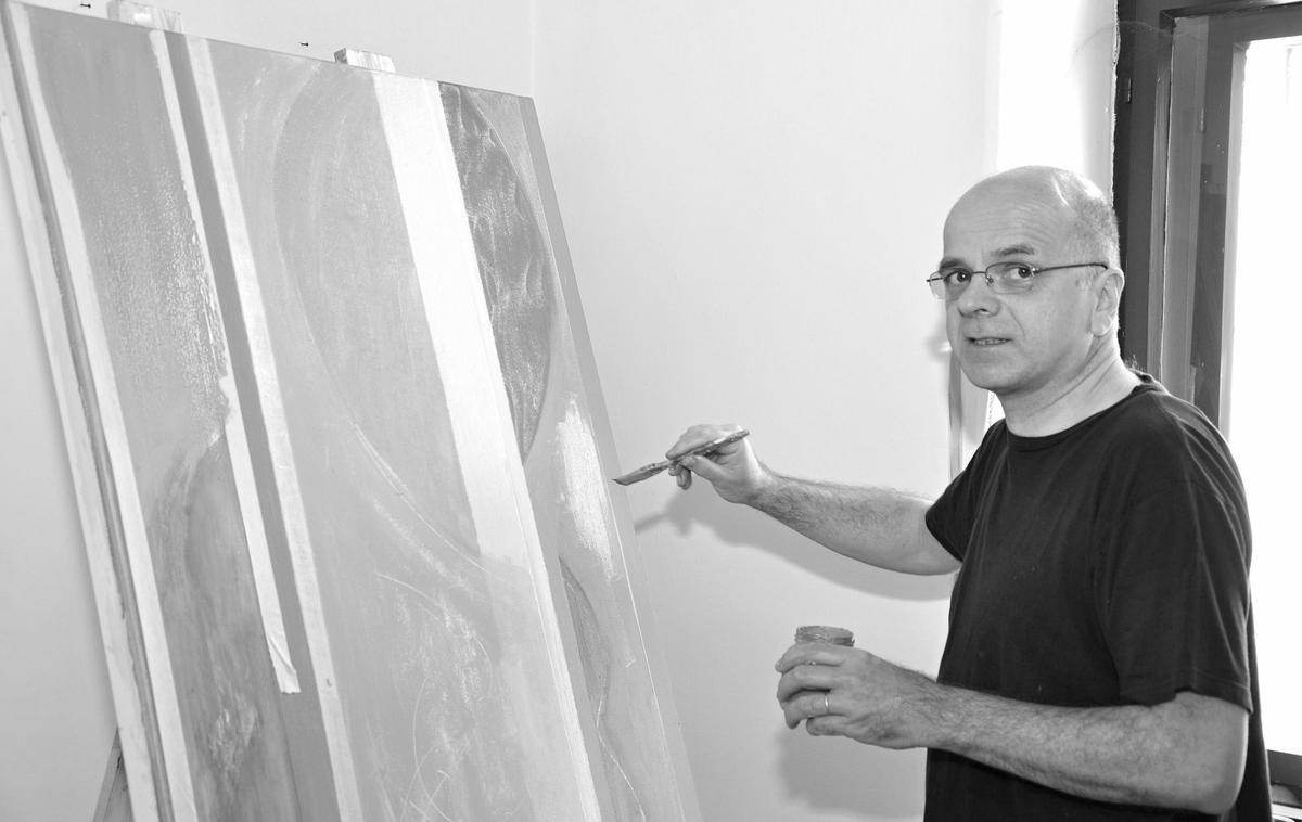 Matej Metlikovič | Matej Metlikovič je s svojimi deli opremil več sakralnih in zasebnih prostorov v Sloveniji, Nemčiji, Švici in na Hrvaškem. | Foto STA