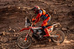 Sandersu etapa in skupno vodstvo, Mulec se je rešil padcev