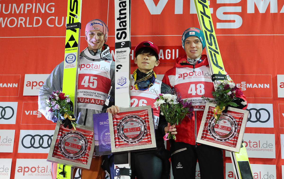 Jukija Sato | Jukija Sato je vknjižil prvo zmago svetovnega pokala.  | Foto Sportida