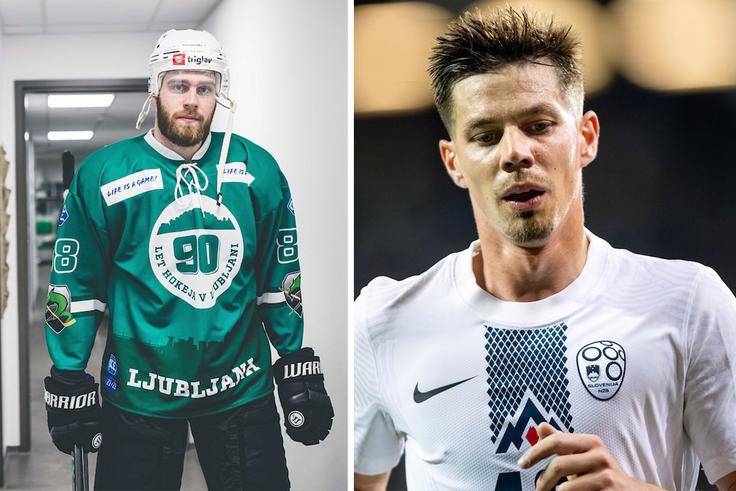 Oboje je pravilno. Da, tudi v hokeju in nogometu imamo soimenjaka in "sopriimenjaka". Prvi Miha Zajc je član hokejske Olimpije, drugi, nogometni Miha Zajc pa je član turškega prvoligaša Fenerbahče.  | Foto: Sportida