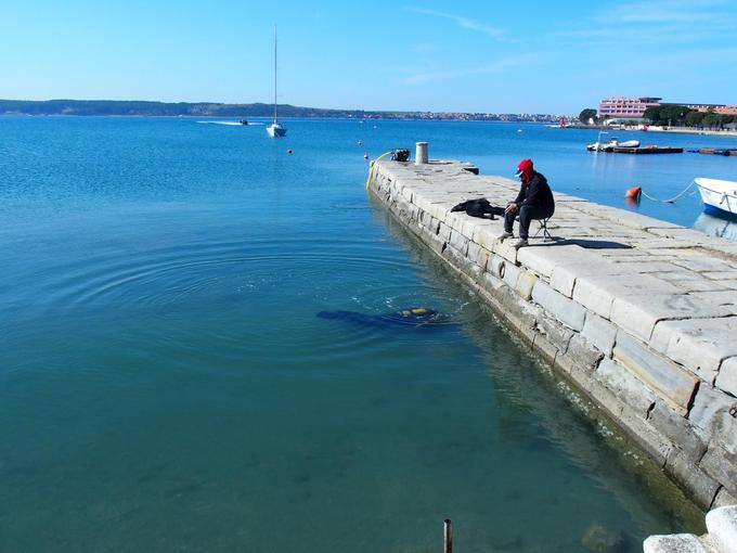 Podvodne arheološke raziskave – Fizine, Portorož | Foto: Zavod za podvodno arheologijo