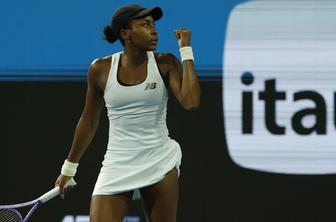 Coco Gauff ekspresno v finale, Jannik Sinner pa v polfinale