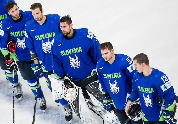 Slovenska hokejska reprezentanca se bo spet zbrala novembra, ko bo nastopila na turnirju v Belorusiji. | Foto: Vid Ponikvar