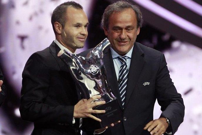 Iniesta pred Messijem in Ronaldom: Hvala soigralcem