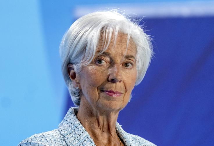 Christine Lagarde, predsednica Evropske centralne banke, pravi, da so gospodarski obeti zaviti v oblak izjemne negotovosti. | Foto: Guliverimage