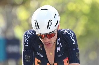 Juan Ayuso jo je odnesel brez zlomljenih kosti