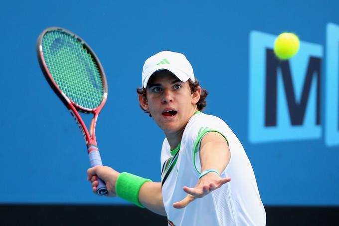 Dominic Thiem je kmalu pustil šolo in se posvetil tenisu. | Foto: Gulliver/Getty Images