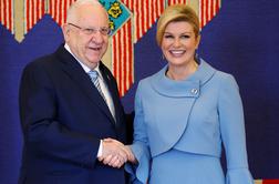Hrvaška predsednica posnemala Melanio Trump