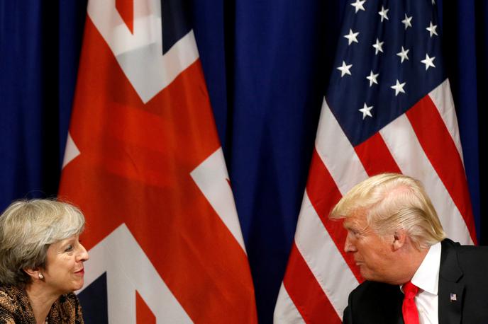 Donald Trump Theresa May | Foto Reuters