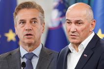 Robert Golob Janez Janša