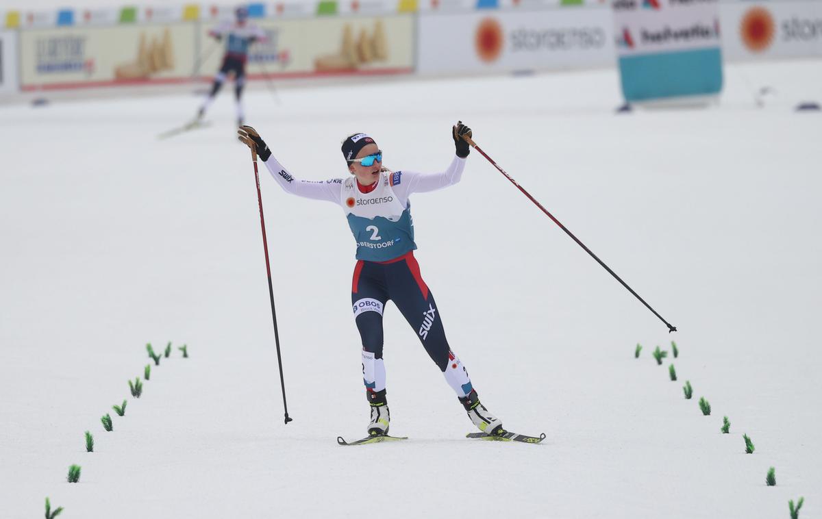 Gyda Westvold Hansen | Prva svetovna prvakinja v ženski nordijski kombinaciji je postala Gyda Westvold Hansen. | Foto Guliverimage