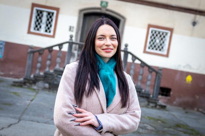 Anastasiya Vasylevska | Anastasija Vasilevska prihaja iz Bile Cerkve v Ukrajini, vmes je živela v številnih drugih državah, pred petimi leti pa se je preselila v Slovenijo.  | Foto Gaja Hanuna