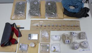 Policisti Domžalčanu zasegli drogo