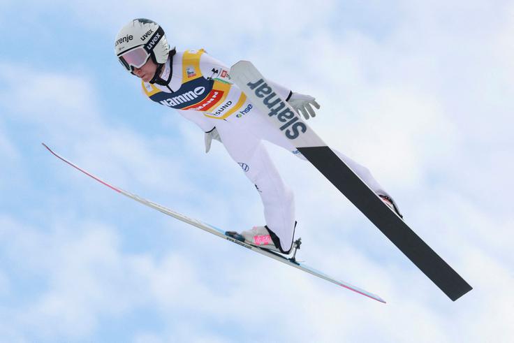 "Mešano. Za kakšen skok vem, da bi bil lahko boljši, morda bi kdaj potrebovala tudi malo več sreče s pogoji," pravi o Vikersundu. | Foto: Reuters
