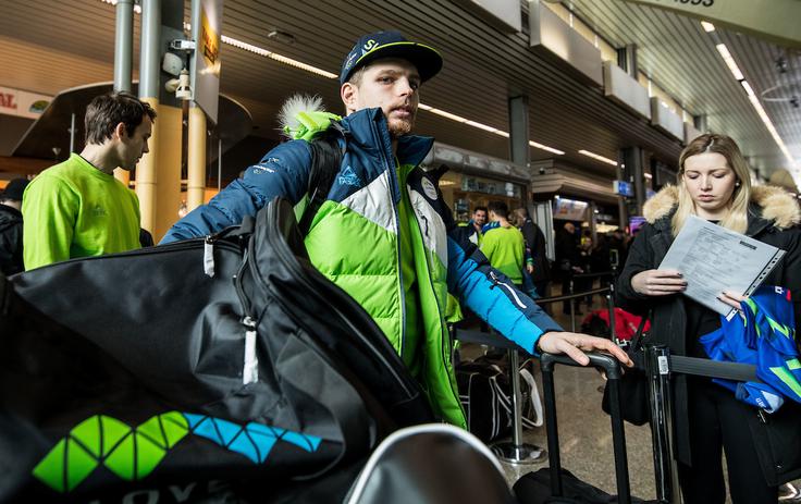 Luka Gračnar je eden od treh vratarjev v slovenski izbrani vrsti. | Foto: Morgan Kristan / Sportida