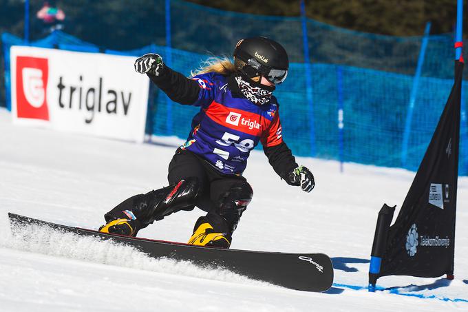 Na nedavnem svetovnem prvenstvu na Rogli je osvojila 41. mesto v paralelnem veleslalomu in mesto nižje v slalomu.   | Foto: Grega Valančič/Sportida
