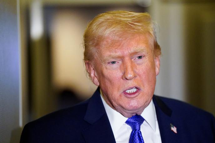 Donald Trump | Zaenkrat ni zares jasno, ali je ladja že na poti ali je Trump samo objavil namero o njeni napotitvi. | Foto Reuters
