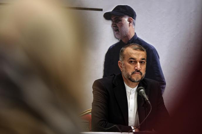 Hosein Amir Abdolahian | Abdolahian je sicer trenutno na obisku v katarski prestolnici Doha, kjer potekajo intenzivni pogovori za prekinitev spopadov med Izraelom in palestinskim islamističnim gibanjem Hamas. | Foto Guliverimage