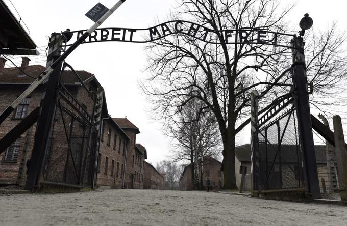 Svet danes obeležuje mednarodni dan spomina na žrtve holokavsta. Na današnji dan pred 73 leti so sovjetski vojaki osvobodili preživele v koncentracijskem taborišču Auschwitz, kjer je med drugo svetovno vojno v plinskih celicah ali poskusih nacističnih znanstvenikov umrlo med 1,1 in 1,5 milijona ljudi, pretežno Judov. V holokavstu je umrlo skupaj okoli šest milijonov Judov. | Foto: Reuters