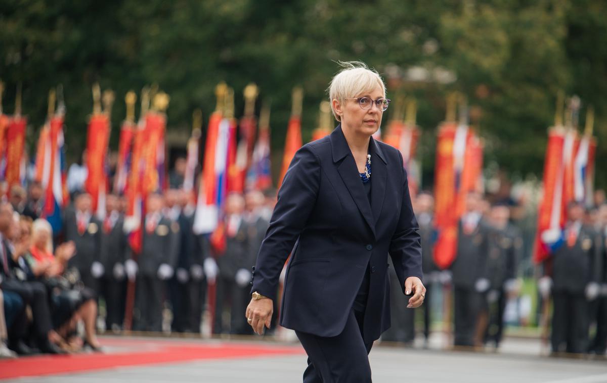 Nataša Pirc Musar, priključitev Primorske | Osrednja prireditev ob državnem prazniku priključitve Primorske k matični domovini. Slavnostna govornica predsednica republike Nataša Pirc Musar. | Foto STA