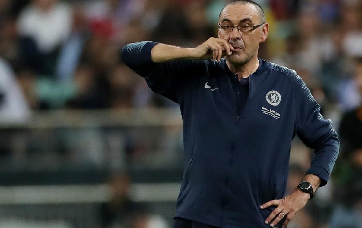 Maurizio Sarri | Juventus naj bi danes naznanil prihod Maurizia Sarrija. | Foto Reuters